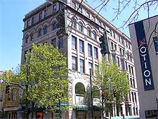 Picture showing the Dixie Building on South Elm Street