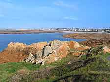 Photo of the Guernsey's Cobo Bay