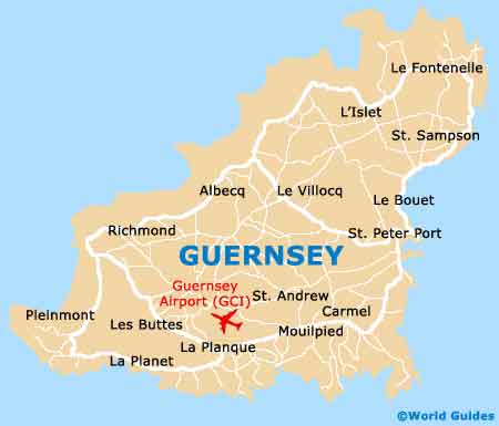 Guernsey Map