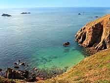 Guernsey Photo Gallery: View of Alderney, which is another nearby island