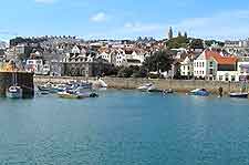 Picture of the coastline at St. Peter Port