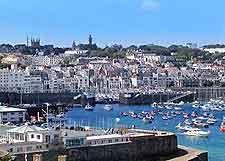 Photo of St. Peter Port in the summer