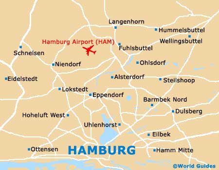 Small Hamburg Map