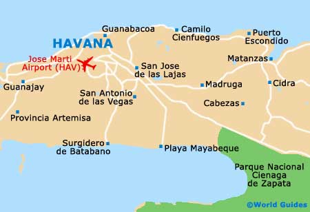 Small Havana Map