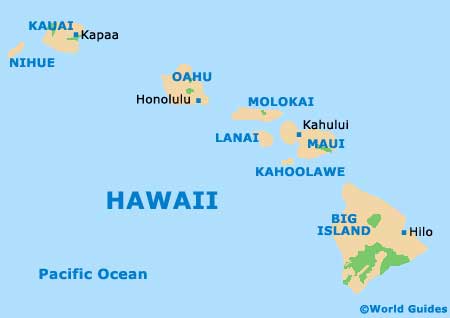 Hawaii Map
