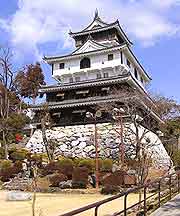 Photo of castle at Iwakuni