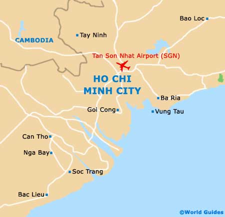 Small Ho Chi Minh City Map