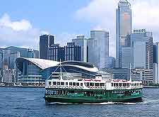 Photograph of cruise boat in the harbour