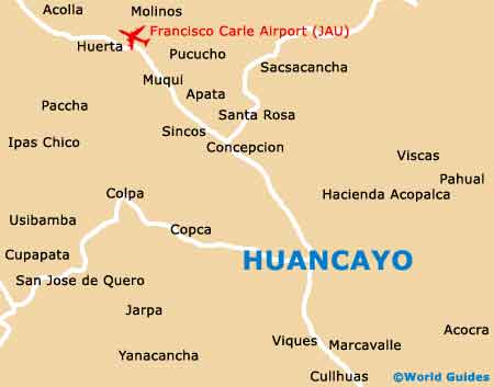 Small Huancayo Map