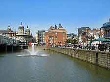 Image of the waterfront at the Princes Quay