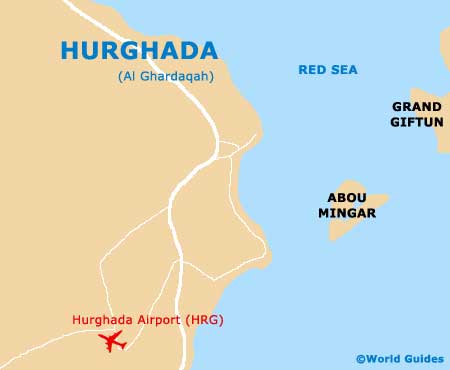 Small Hurghada Map