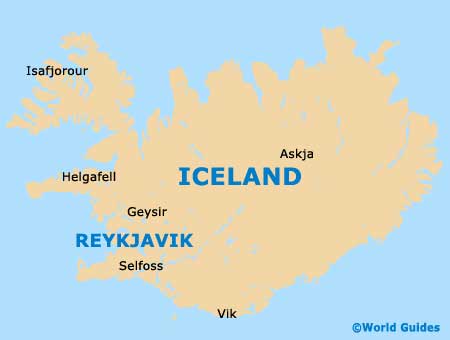 Iceland Map