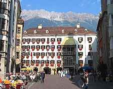 View of the 'Golden Roof' and city centre