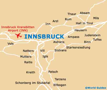Small Innsbruck Map