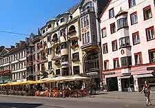 Maria Theresien Strasse view