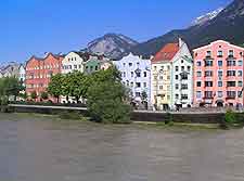 Picture of the colourful Old Town and riverfront
