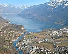 Bird's eye city photograph
