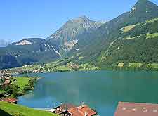 Summer photo of Lake Brienz