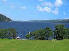View of Loch Ness, near Inverness, Scotland, UK