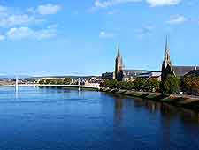 City view from the River Ness
