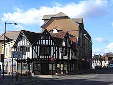 Picture of the town centre shops
