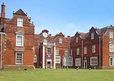 Close-up image of Christchurch Mansion and Park
