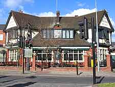 Photo of Tudor-style pub in the town centre