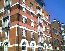 Close-up view of the Salthouse Harbour Hotel