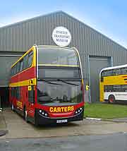 View of the Ipswich Transport Museum