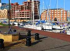 Waterfront photo, with the Old Custom House in the background