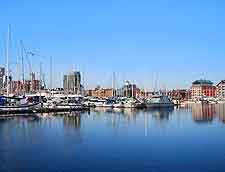 Waterfront skyline
