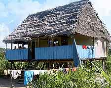 Image of local house in the Belen district