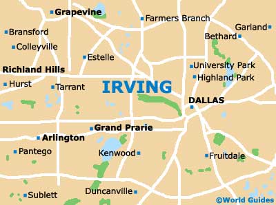 Small Irving Map