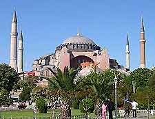 Photo of Istanbul's famous Hagia Sofia