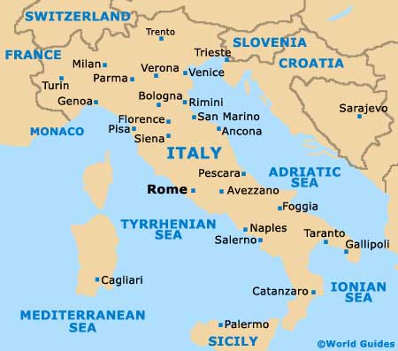 Italy Map
