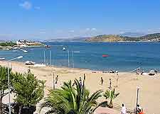 Foca Beach view