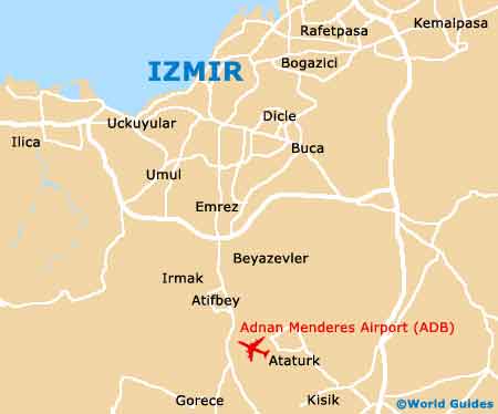 Small Izmir Map