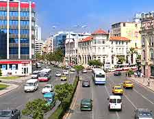 Picture of local traffic and roads
