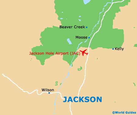 Small Jackson Hole Map