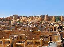 Panoramic photo showing the famous fortress