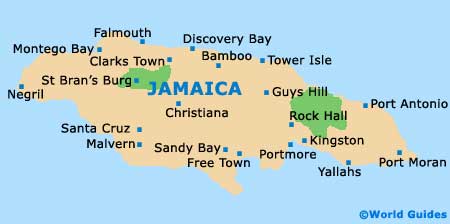 Jamaica Map