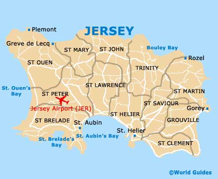 Jersey Map
