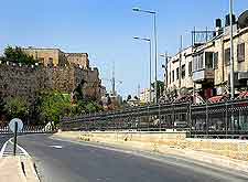 Photo of main road headed to the centre
