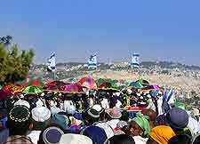 Seasonal photo of Israeli celebration
