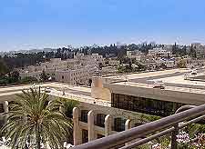 View from hotel terrace