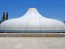 Closer image of the Israel Museum