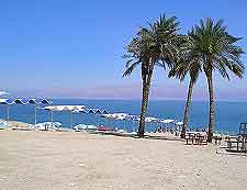 Image of the Ein Gedi beachfront