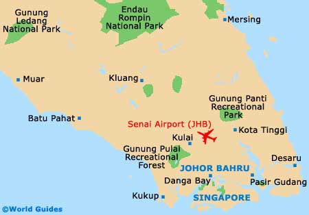 Small Johor Bahru Map