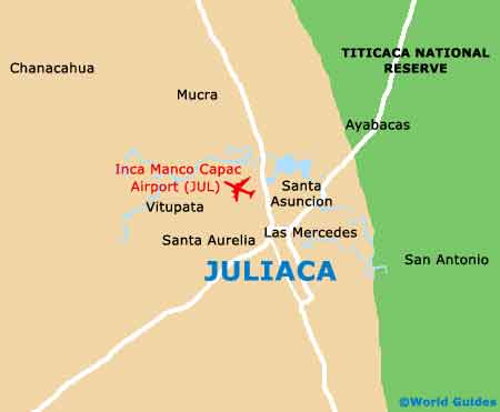 Small Juliaca Map