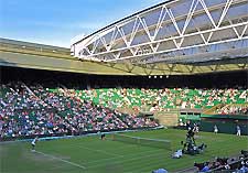 Photo of the tennis championships at Wimbledon, London